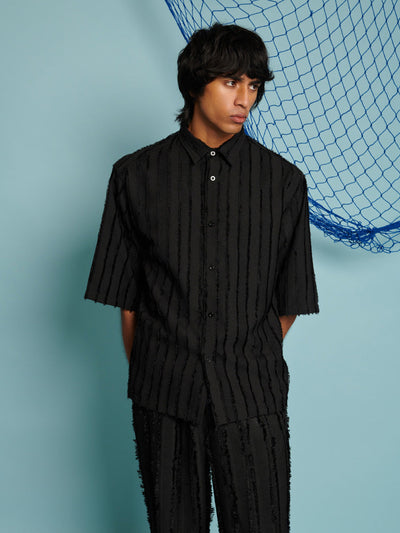 Snapper Boxy Shirt Coal Black / Z