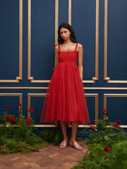 <b>DREAM</b> Palace Tulle Midi Dress