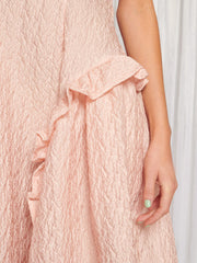 Swift Jacquard Midi Dress Nude Pink / Z