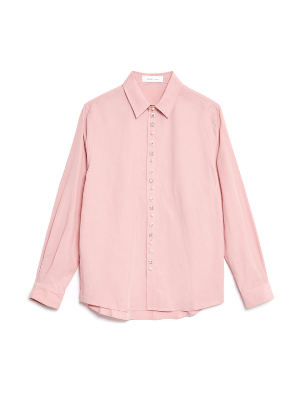 Penny Bejewelled Placket Shirt