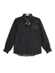 Salle Sequin Stripe Shirt