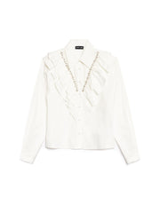 Starry Ruffle Blouse