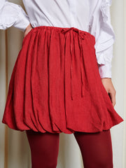 <b> Ghospell </b> Brodie Bubble Mini Skirt